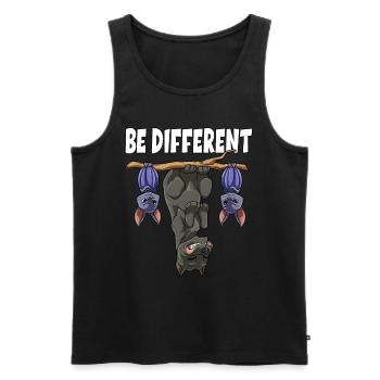 Different Cane Corso - Männer Premium Bio Tank Top - Schwarz - Vorne - Michal (187cm)