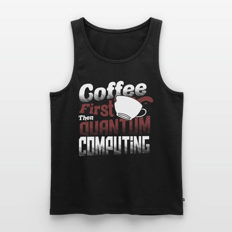 Quantencomputer Informatik Männer Premium Bio Tank Top