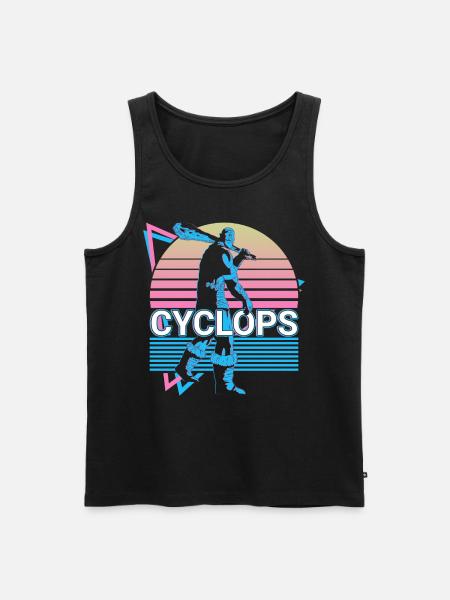 Cyclops Greek Mythology Gift - Men's Premium Organic Tank Top - black