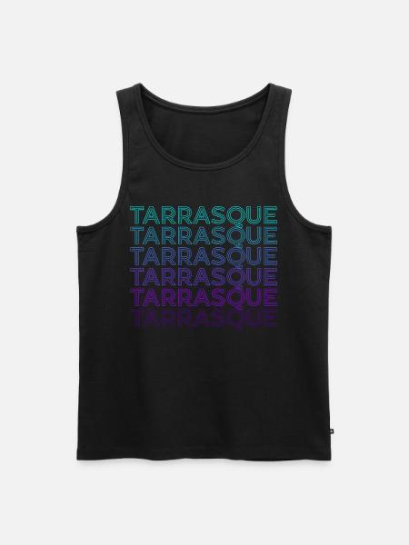Tarrasque French Mythology Retro - Men's Premium Organic Tank Top - black