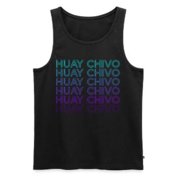 Huay Chivo Maya-Mythologie Maya Azteken Retro - Männer Premium Bio Tank Top - Schwarz - Vorne - Michal (187cm)