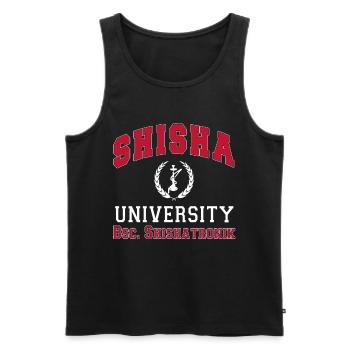 Shisha Gift for Hookah Hookah Hookah Bar Pipe - Men's Premium Organic Tank Top - black - Front - AI Model Male 178 light (178cm)