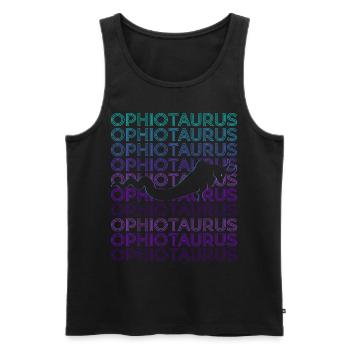 Ophiotaurus Greek Mythology Ancient Greek R - Men's Premium Organic Tank Top - black - Front - AI Model Male 178 light (178cm)