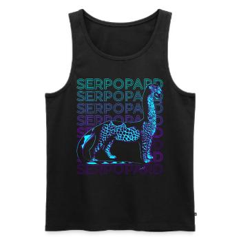 Serpopard Mythologie égyptienne Egypte ancienne Retr - Débardeur bio Premium Homme - noir - Devant - Michal (187cm)