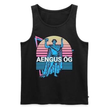 Aengus Og Irischer Gott Alte Irische Mythologie Re - Männer Premium Bio Tank Top - Schwarz - Vorne - Michal (187cm)