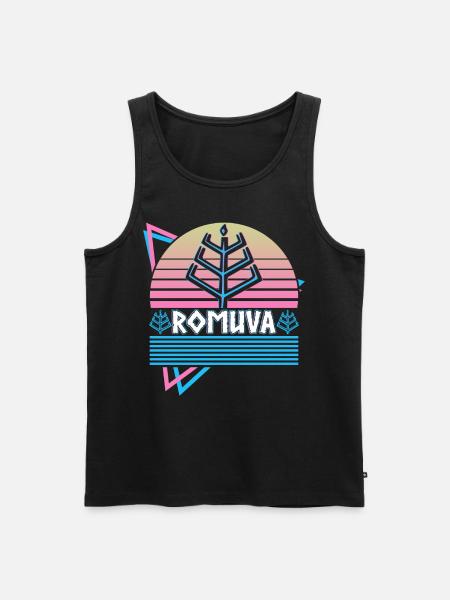 Romuva Symbol Baltic Paganism Pagan Reli - Men's Premium Organic Tank Top - black