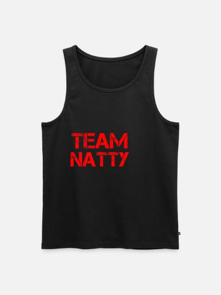 Team Natty 2 - Men's Premium Organic Tank Top - black