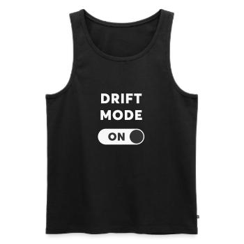 Drift Mode On - JDM Racing Drift - Männer Premium Bio Tank Top - Schwarz - Vorne - Michal (187cm)