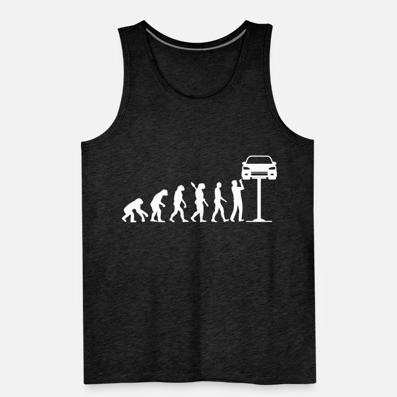 Mechanic Evolution Car Screwdriver Gift Men's Premium Organic Tank Top