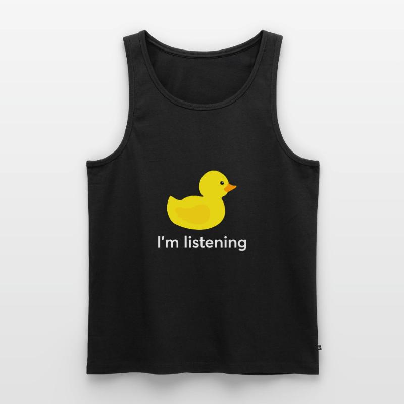Programmierer Gummiente Debug Männer Premium Bio Tank Top