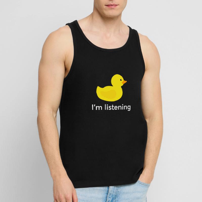 Programmierer Gummiente Debug Männer Premium Bio Tank Top