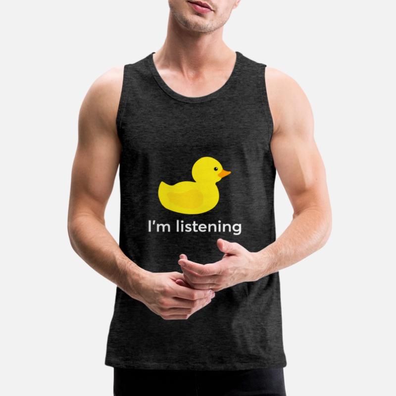 Programmierer Gummiente Debug Männer Premium Bio Tank Top