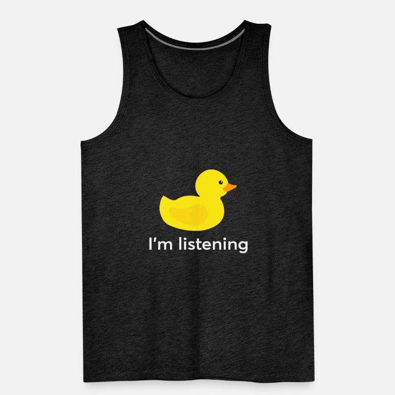 Programmierer Gummiente Debug Männer Premium Bio Tank Top