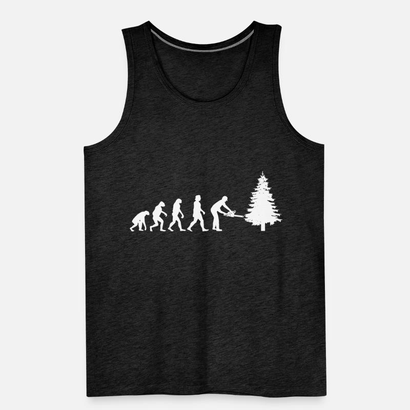 Tree Feller Chainsaw Chainsaw Evolution Men's Premium Organic Tank Top