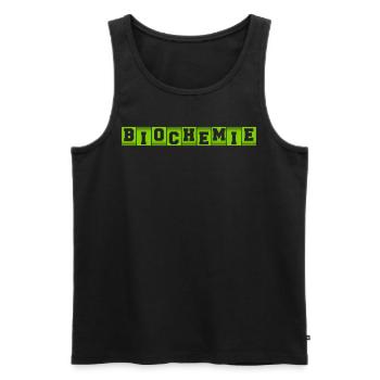 Biochemie Wissenschaft Biologie Bio - Männer Premium Bio Tank Top - Schwarz - Vorne - AI Model Male 178 light (178cm)