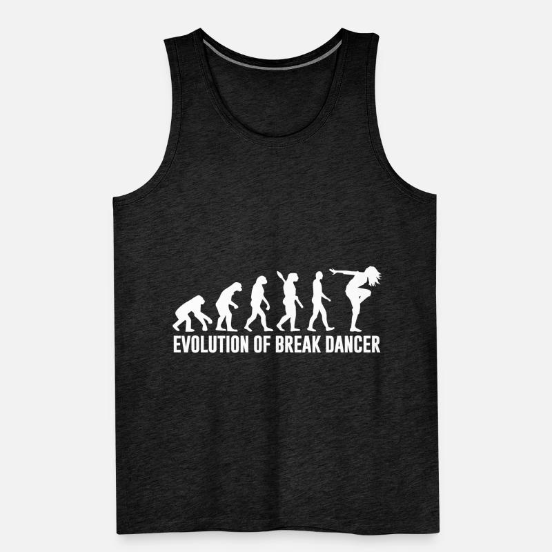 Breakdance Evolution Tanzen Mädchen Männer Premium Bio Tank Top