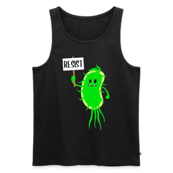 Microbiology Virus Gene Biology Teacher - Männer Premium Bio Tank Top - Schwarz - Vorne - AI Model Male 178 light (178cm)