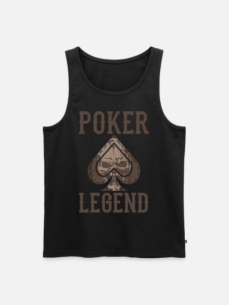 POKERN gift poker players for poker players - Men's Premium Organic Tank Top - black