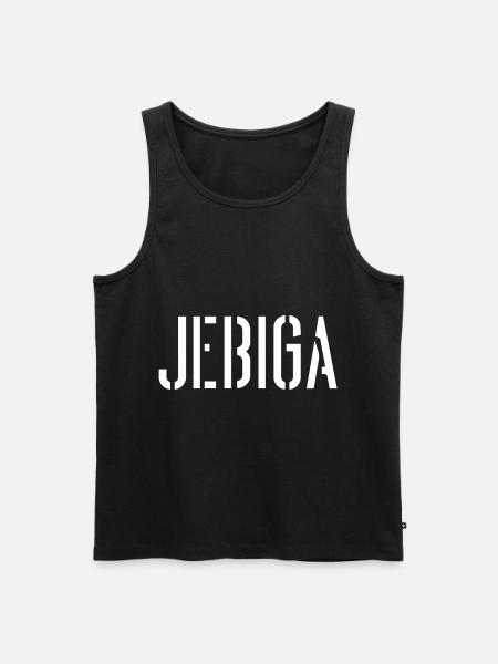 Serbe Jebiga Serbie Serbes - Débardeur bio Premium Homme - noir