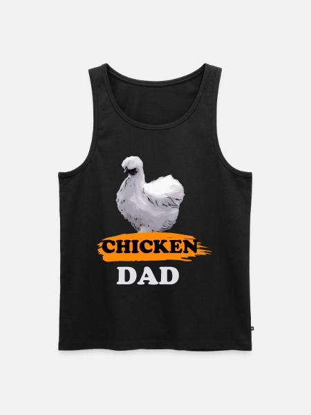 Poulet poulet poule - Débardeur bio Premium Homme - noir