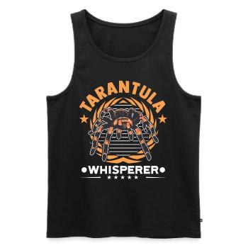 Tarantelflüsterer Tarantula Whisperer - Débardeur bio Premium Homme - noir - Devant - Michal (187cm)