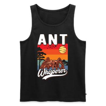 Ameisenflüsterer Ant Whisperer Ameise - Débardeur bio Premium Homme - noir - Devant - Michal (187cm)