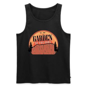 Nationalpark Garten der Götter Naturliebhaber Colo - Männer Premium Bio Tank Top - Schwarz - Vorne - AI Model Male 178 light (178cm)