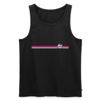 Sky Paragliding Company - Männer Premium Bio Tank Top - Schwarz - Vorne - AI Model Male 178 light (178cm)