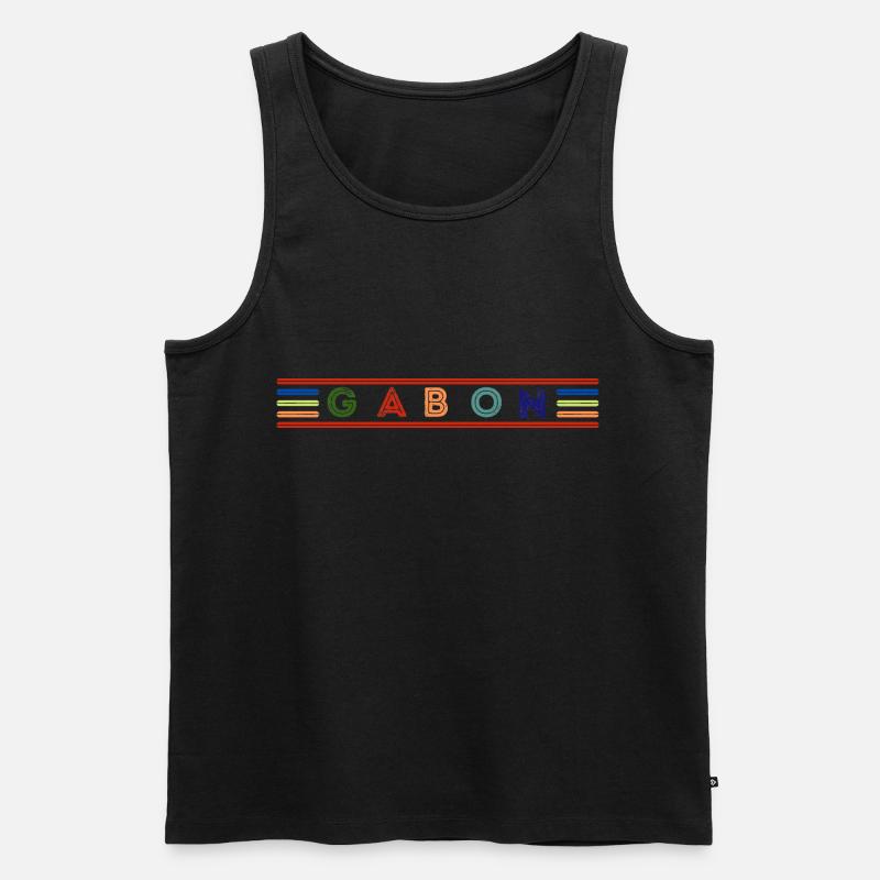 GABUN - Männer Premium Bio Tank Top - undefined