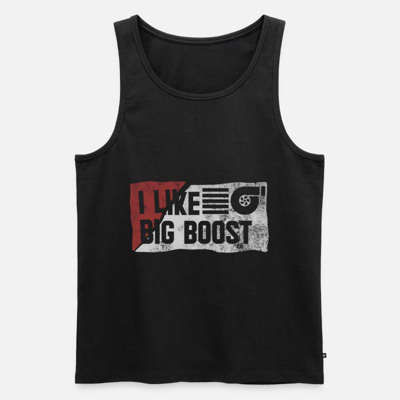 I Like Big Boost - Débardeur bio Premium Homme - noir