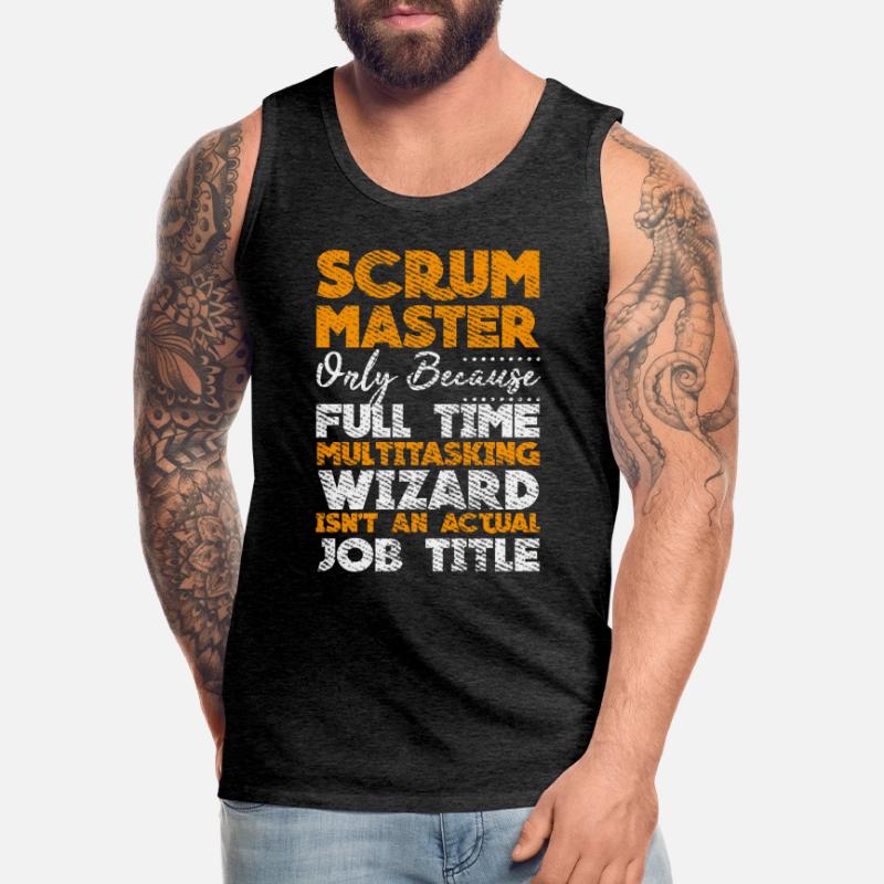 Scrock Master Developer Docker Container Git Touch Débardeur bio Premium Homme