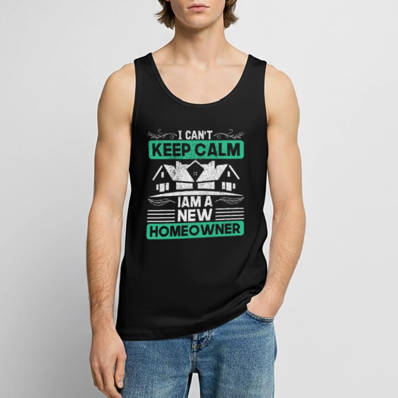 Home builder builder builder gift Men's Premium Organic Tank Top