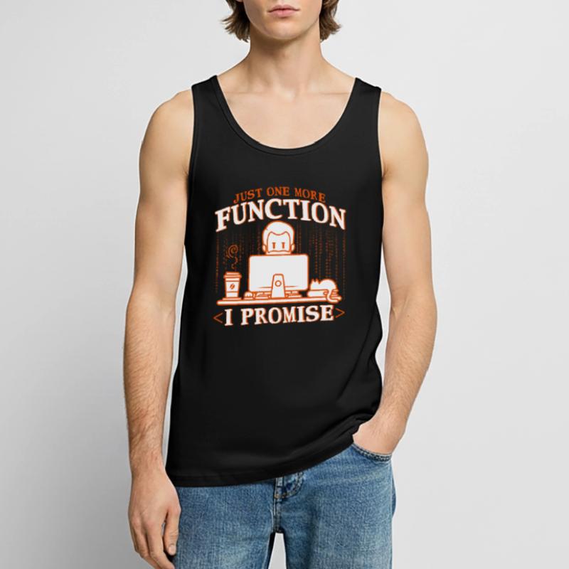 Software developer Computerfreak Programmer Men's Premium Organic Tank Top