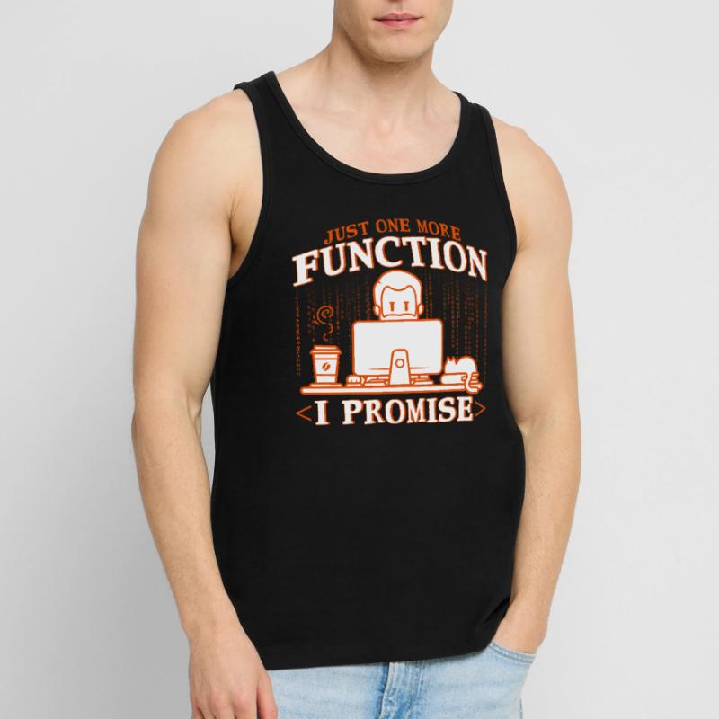 Software developer Computerfreak Programmer Men's Premium Organic Tank Top