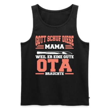 OTA Mama Operationstechnische Assistentin Geschenk - Männer Premium Bio Tank Top - Schwarz - Vorne - Michal (187cm)