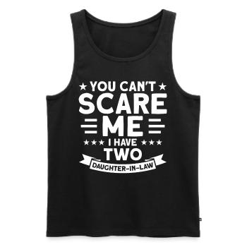 Familie Schwiegereltern Schwiegertochter Geschenk - Männer Premium Bio Tank Top - Schwarz - Vorne - Michal (187cm)