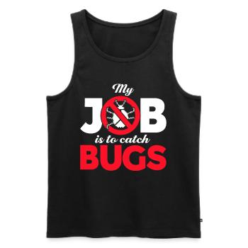 QA Ingenieur QA Tester Software Tester - Männer Premium Bio Tank Top - Schwarz - Vorne - AI Model Male 178 light (178cm)