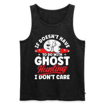 Geisterjäger Geister Paranormale Untersuchung - Männer Premium Bio Tank Top - Schwarz - Vorne - AI Model Male 178 light (178cm)