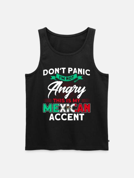 Mexico Mexican Roots Gift - Men's Premium Organic Tank Top - black