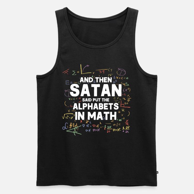 Math Mathématiques Sciences Math Cadeau - Débardeur bio Premium Homme - noir