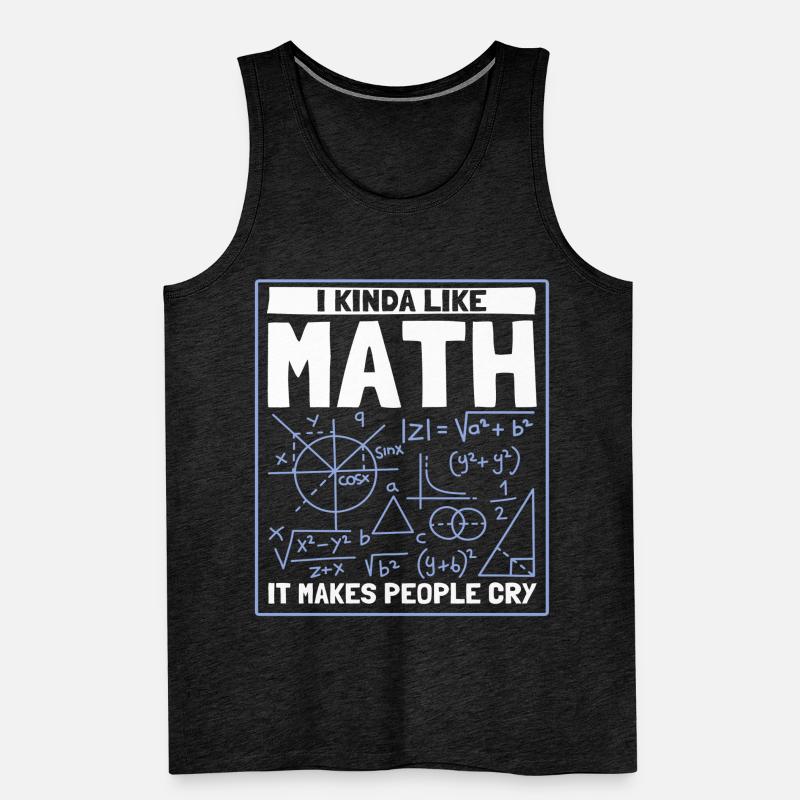 Math Mathématiques Sciences Math Cadeau Débardeur bio Premium Homme