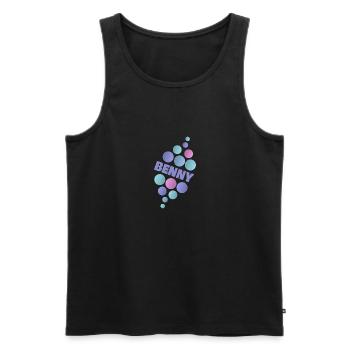 Vorname Benny - Männer Premium Bio Tank Top - Schwarz - Vorne - AI Model Male 178 light (178cm)
