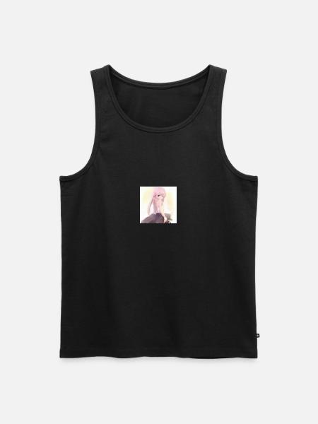 Anime - Männer Premium Bio Tank Top - Schwarz