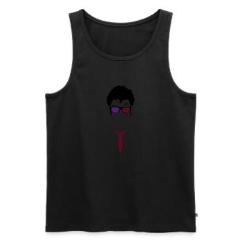 Doctor Who - Men's Premium Organic Tank Top - black - Front - AI Model Male 178 light (178cm)