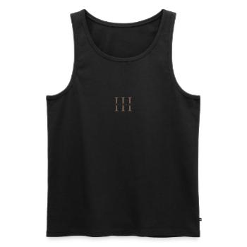 It Is Insane - Débardeur bio Premium Homme - noir - Devant - Michal (187cm)
