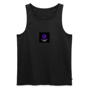 Future Gaming - Männer Premium Bio Tank Top - Schwarz - Vorne - Michal (187cm)