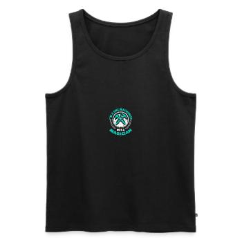 Mechaniker CNC-Bediener CNC-Fräser - Männer Premium Bio Tank Top - Schwarz - Vorne - AI Model Male 178 light (178cm)
