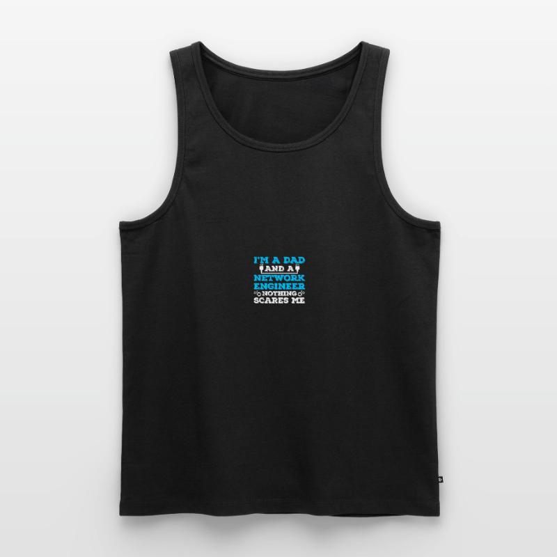 Computer Network Technology Network Engineer Men's Premium Organic Tank Top