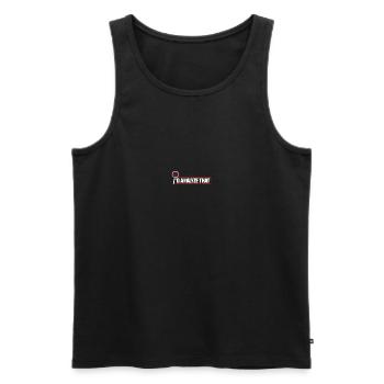 Private detective team Tatort Forensic Science - Men's Premium Organic Tank Top - black - Front - Michal (187cm)