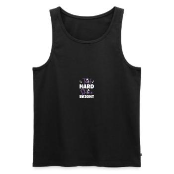 Colour Guard Colour Guard - Men's Premium Organic Tank Top - black - Front - AI Model Male 178 light (178cm)